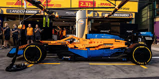 McLaren appears at the Australian GP with a life-size F1 lego 