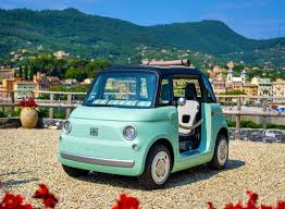 New Fiat Topolino Electric Car With