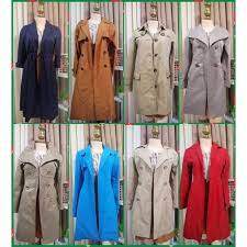 Trench Coat Man Beige With Great