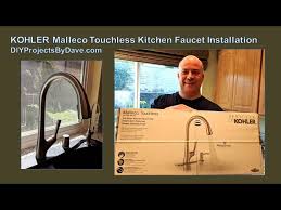 kohler malleco touchless kitchen faucet