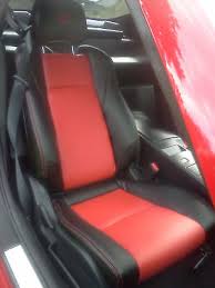 Replacement Leather Seat Covers Black