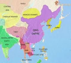Japan's military might was so. Map Of East Asia China Korea Japan At 1648ad Timemaps