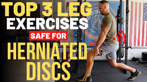 how to train legs with herniated discs