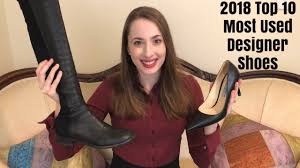 Top 10 Most Used Luxury Designer Shoes Of 2018