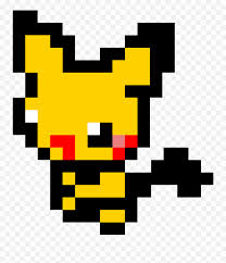 Le pixel art p i k. Download Pichu Pokemon Pixel Art 8 Bit Full Size Png Pixel Art Pokemon Facile Pichu Transparent Free Transparent Png Images Pngaaa Com