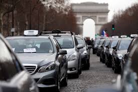 france s taxi drivers are wreaking