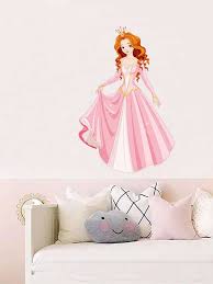 1pc Princess Pattern Wall Sticker Shein