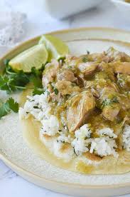 slow cooker chile verde recipe by