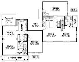 Duplex Plans Duplex House Plans House