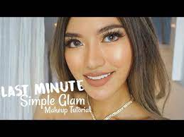 simple glam makeup tutorial
