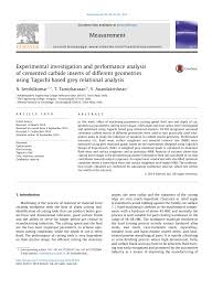 Pdf Experimental Investigation And Performance Analysis Of