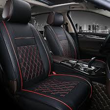Multicolor Car Front Seat Covers Pu