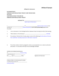 affidavit sle in word and pdf formats
