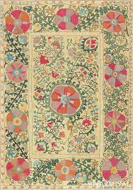 antique uzbek suzani embroidery 47480