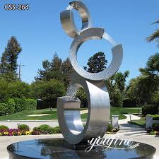 Stainless Steel Water Feature Fountain