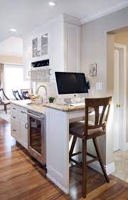 With great dining furniture, it's easy to invite everyone over. 8 Ways To Work A Desk Into The Kitchen Kitchn