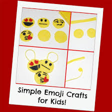 Simple Emoji Crafts For Learning And Play Emoji Craft