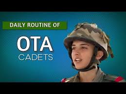 daily routine of cadets at ota chennai