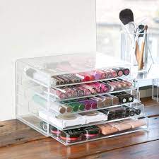 muji acrylic case 5 drawers made in