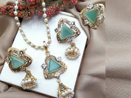 egyptian party wear jewelry set for