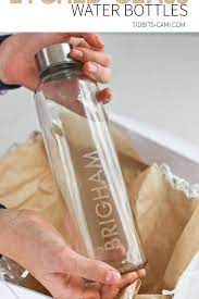 Diy Personalized Etched Glass Water