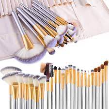 make up brushes vander life 24pcs premium cosmetic makeup brush set for foundation blending blush concealer eye shadow free synthetic