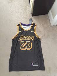 Los angeles lakers lebron james association edition authentic jersey. Lebron James Lakers Jersey Black Mamba Kobe For Sale In Alhambra Ca Offerup