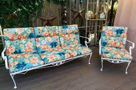 Meadowcraft Wrought Iron Patio Couch