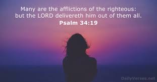April 11, 2021 - Bible verse of the day (KJV) - Psalm 34:19 -  DailyVerses.net