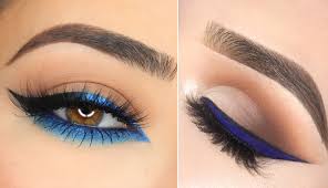 make blue color a part of your eye makeup