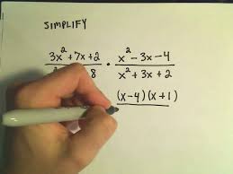 Rational Expressions Multiplying And