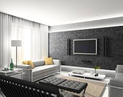 Ideas For Decorating The Wall Around A Tv Modern Design