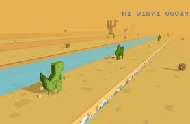 Today this game can be played unblocked. Now You Can Play The Chrome T Rex Runner Game In 3d Beebom