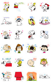 snoopy animated stickers stickers line