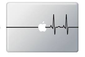 iPad and heart beat graph
