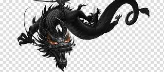 black dragon ilration chinese