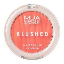 mua makeup academy blushed matte powder