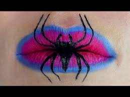 halloween spider makeup tutorial