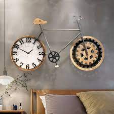 Bike Clock For Wall Decor Charmydecor