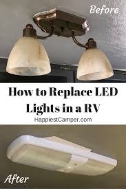 Rv Led Lights Replacement Tutorial Trailer Ideas
