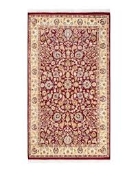 solo rugs mogul one of a kind traditional red 3 ft 1 in x 5 ft 5 in oriental area rug