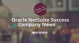Netsuite is the world's #1 cloud erp (enterprise resource planning) software system. Protelo 2018 Year End Oracle Netsuite Success Company News