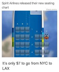 Mich michelle is that who i think it. Spirit Airlines Released Their New Seating Chart A B C D E F 2 3 4 It S Only 7 To Go From Nyc To Lax Funny Meme On Me Me