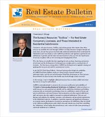 13 Real Estate Newsletter Templates Free Sample Example