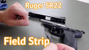 ruger sr22 fieldstrip you