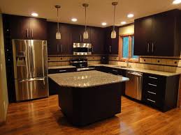Black And Brown Kitchen Cabinets