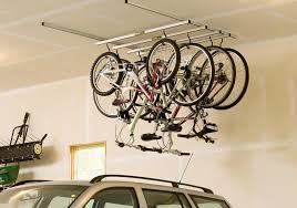 Most garages are quite cluttered. Diy Ceiling Bike Rack Online
