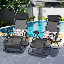 We did not find results for: Buy Shintenchi Patio Zero Gravity Recliner Lounge Chair Outdoor Folding Beach Chair Recliner Lawn Adjustable Long Chair W Cup Holder And Headrest Set Of 2 For Yard Garden Deck Poolside Camp Black