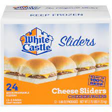 white castle cheese burgers