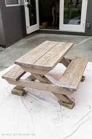 Kid S Picnic Table Makeover How To
